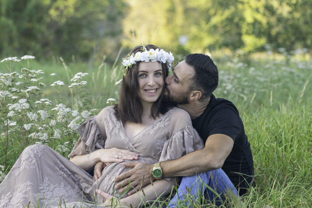 séance photo de couple en extérieur