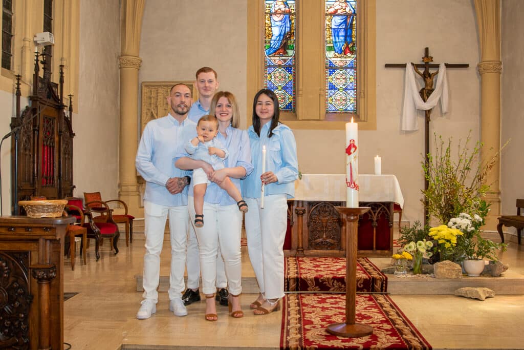 photo de préparation au baptême Elyad