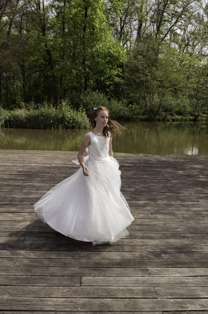 photo de communion au chateau de volkrange
