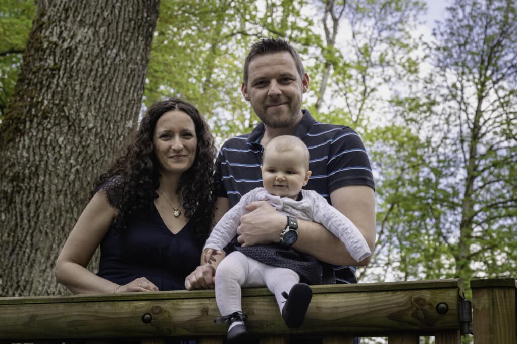 photo de famille au château de volkrange