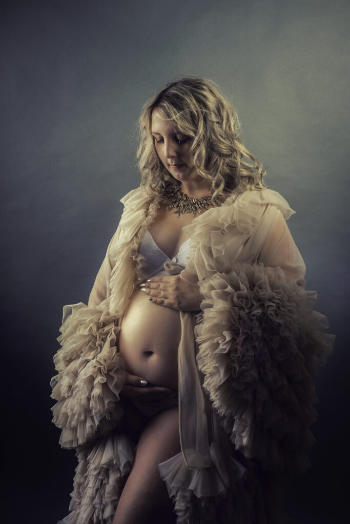 une magnifique robe pour future maman