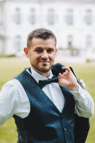 photographie de mariage au château Ernest